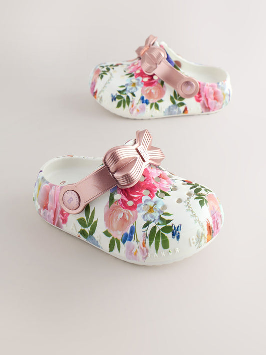 Baker by Ted Baker Girls Bow Clog Sandals image 2