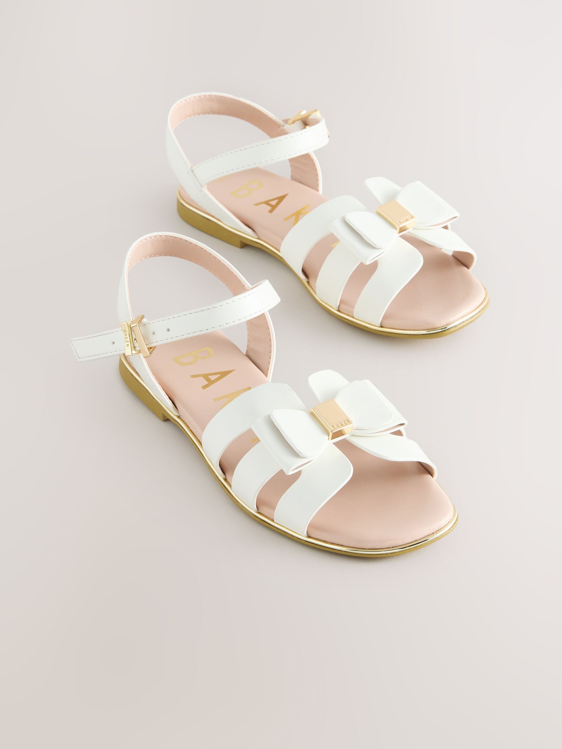 Baker by Ted Baker Fisherman Sandals with Bow image 1