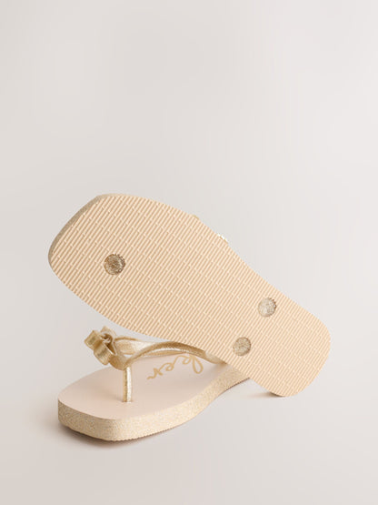 Baker by Ted Baker Bow Square Toe Flip Flops image 5