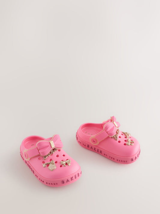 Baker by Ted Baker Girls Bow Clog Sandals image 2