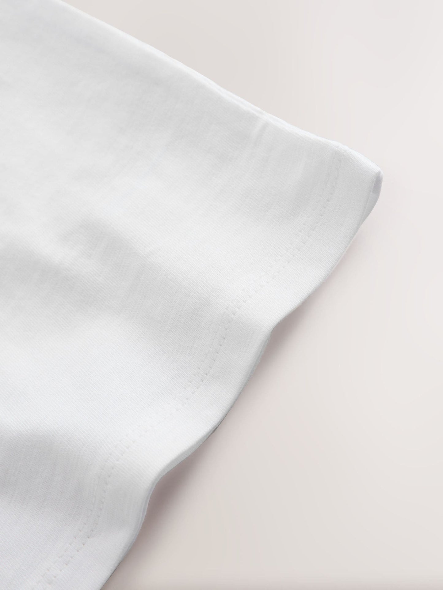 Ecru White Short Sleeve Heart Embroidered Top (3mths-7yrs) image 6