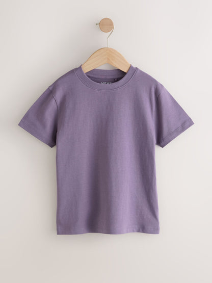 Dsiney Kidz - Green/Blue/Yellow/Purple Regular Fit Short Sleeves T-Shirts 4 Pack (3-16yrs) image 3