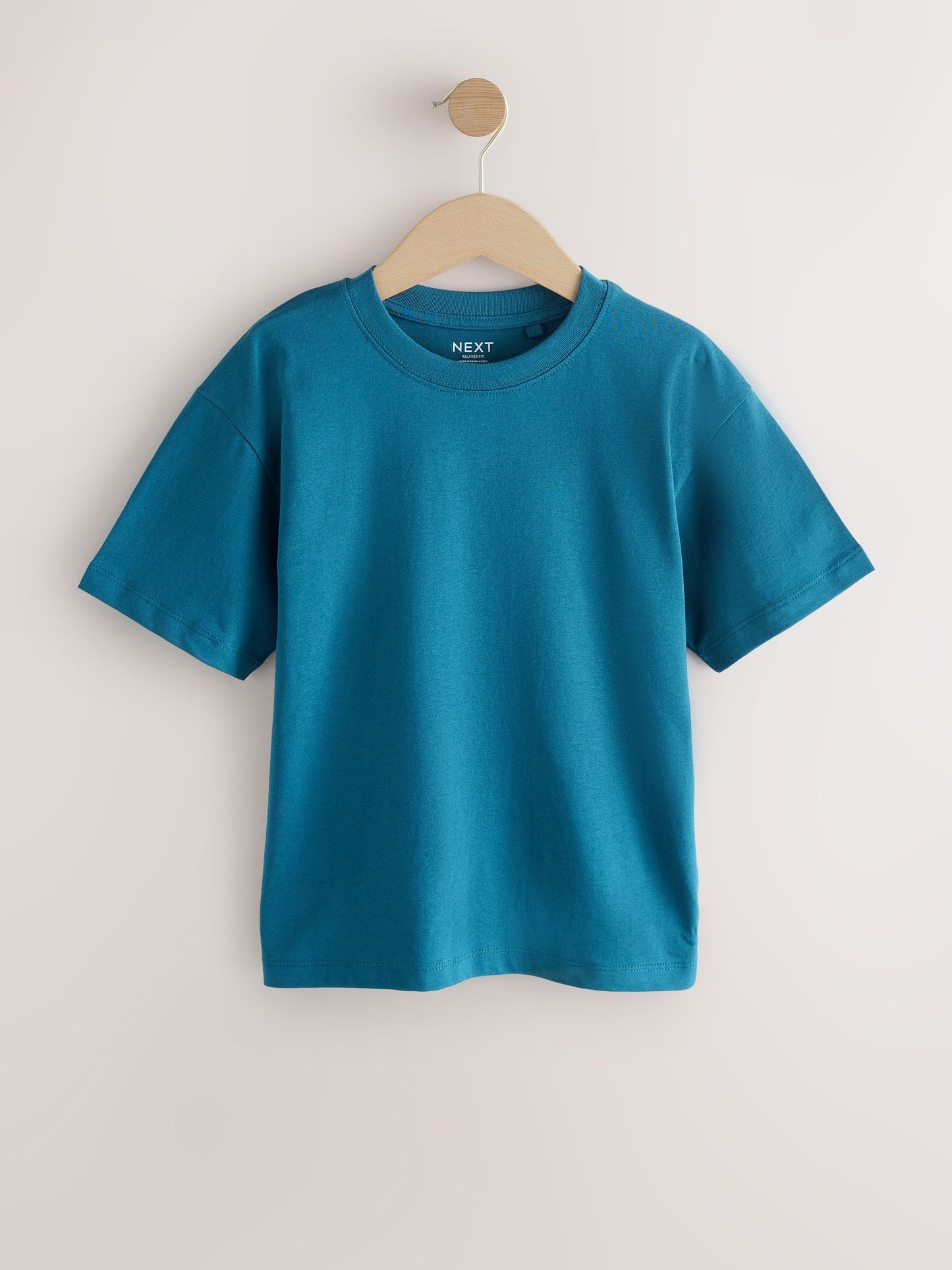 Dsiney Kidz - Blue/Red/Cement/Teal Relaxed Fit Short Sleeves T-Shirts 4 Pack (3-16yrs) image 2