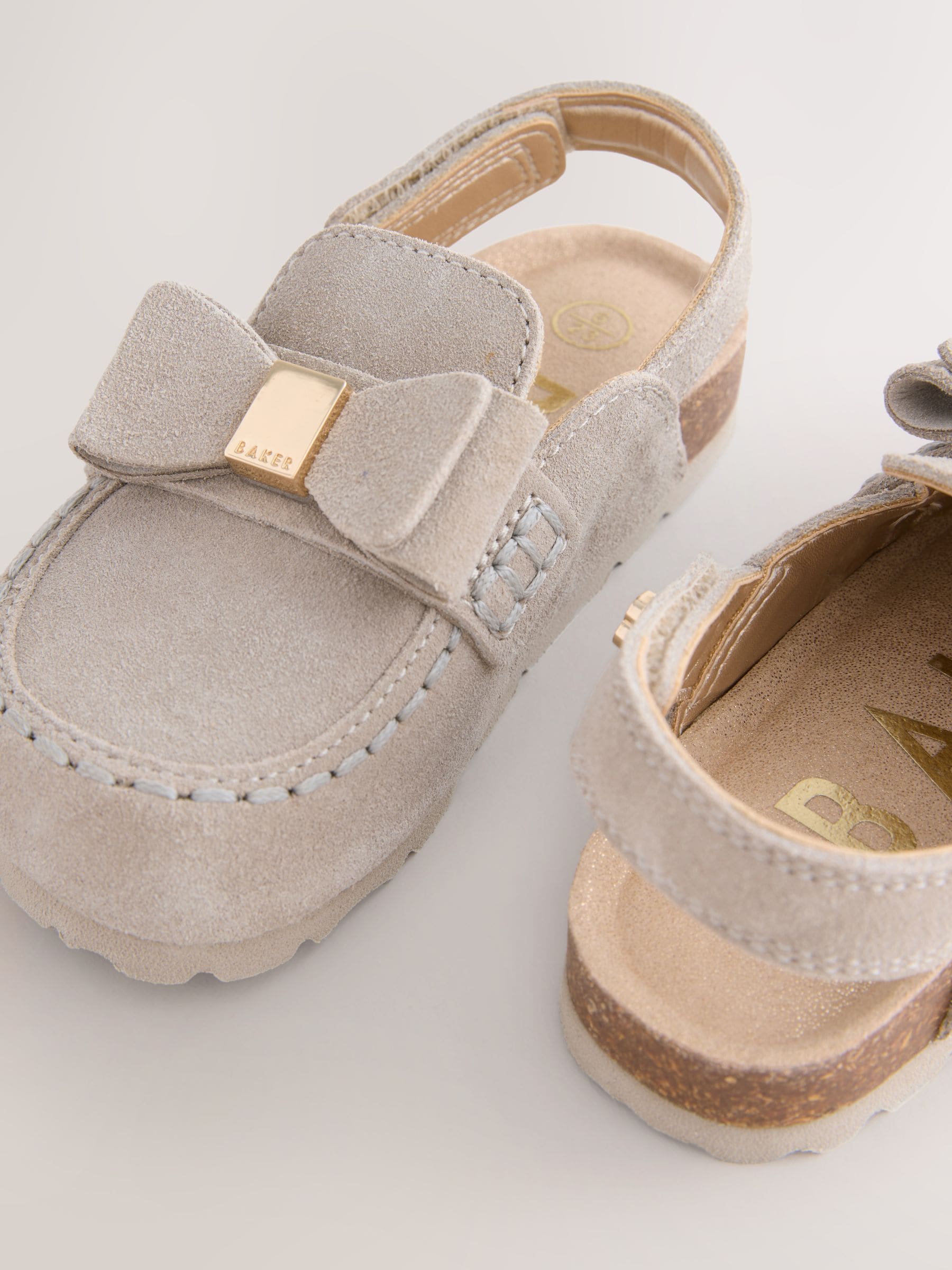 Baker by Ted Baker Bow Mocassin Mule Clog Sandals image 3
