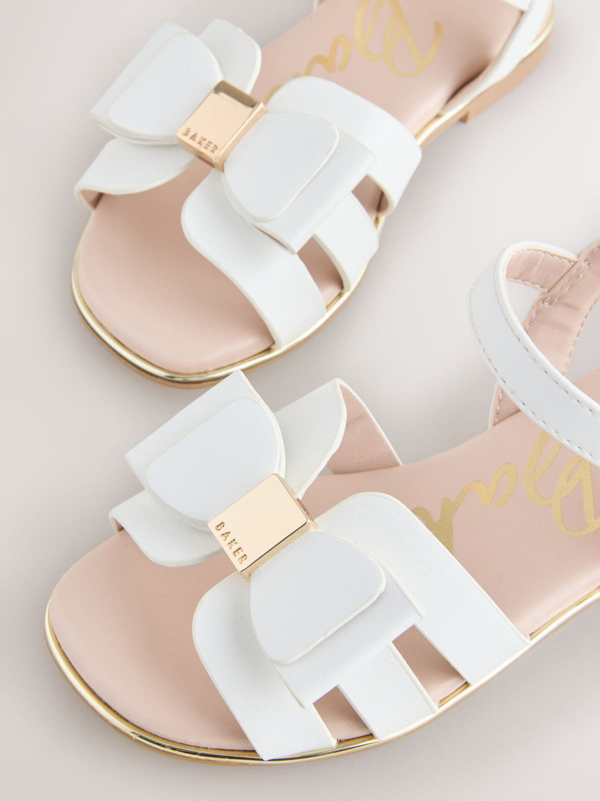 Dsiney Kidz - Baker by Ted Baker Fisherman Sandals with Bow image 4