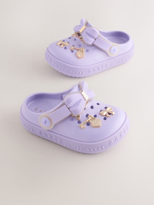 Baker by Ted Baker Girls Bow Clog Sandals image 2