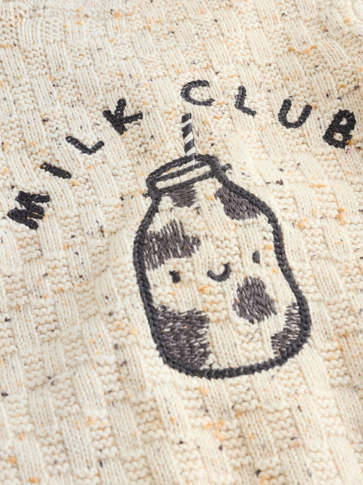 Natural Milk Club Embroidered Baby Cardigan - image 10