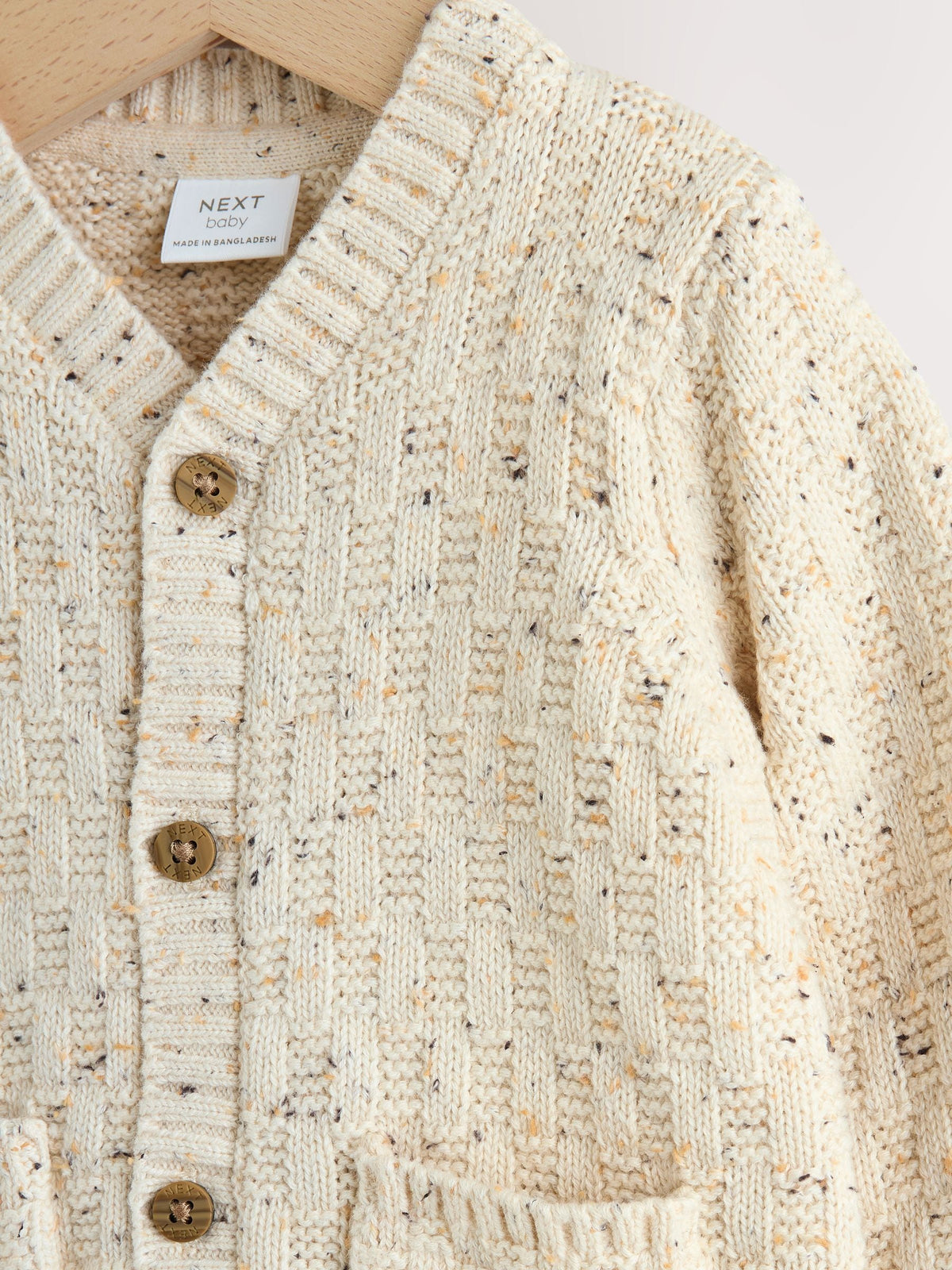 Natural Milk Club Embroidered Baby Cardigan - image 6