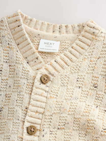 Natural Milk Club Embroidered Baby Cardigan - image 7