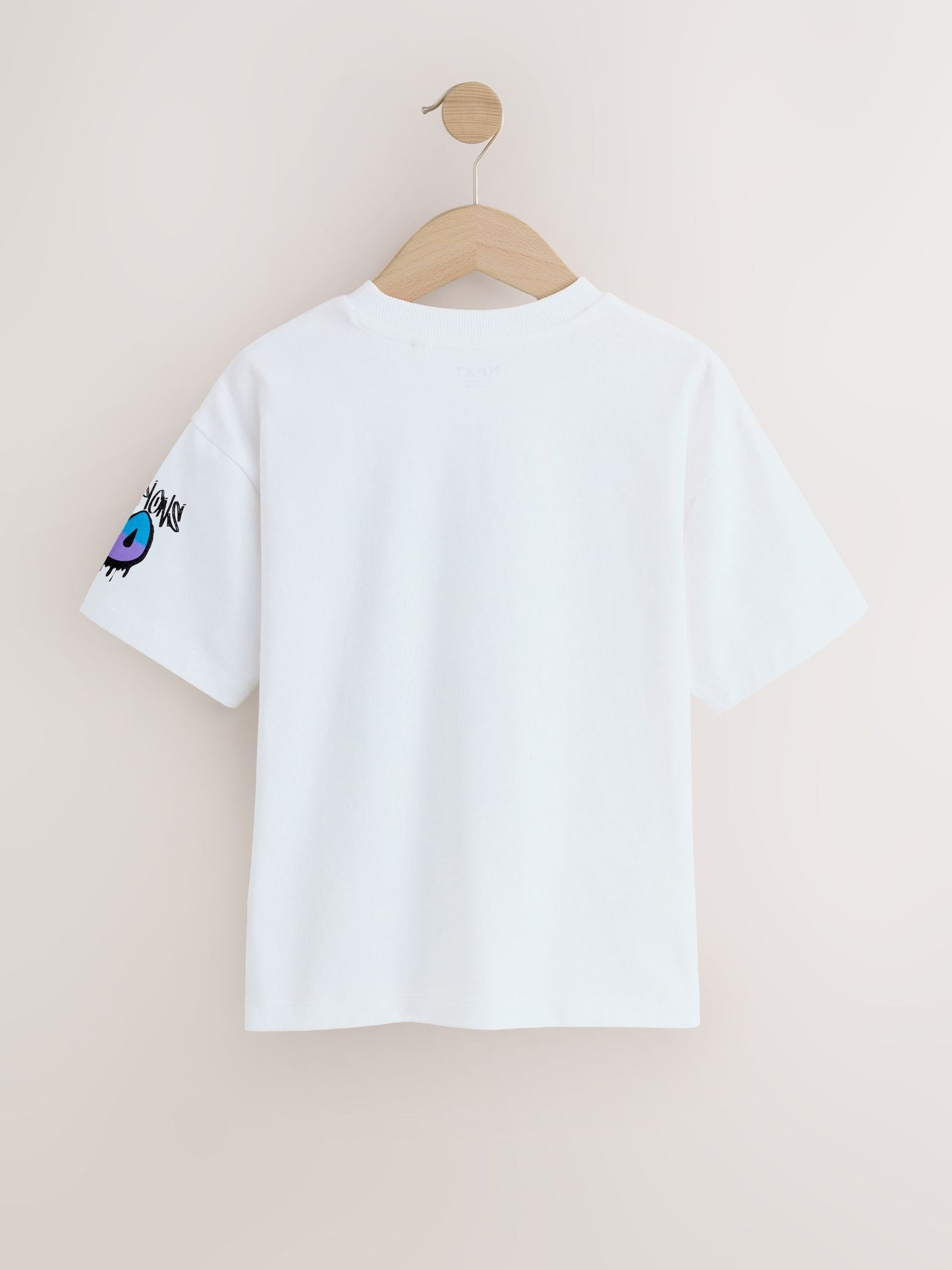 Dsiney Kidz - White Short Sleeve Graphic Football T-Shirt (3-16yrs) image 2