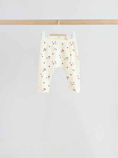 Red Strawberry Long Sleeve Top And Leggings Set 6 Piece (0mths-3yrs) image 6