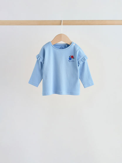 Red Strawberry Long Sleeve Top And Leggings Set 6 Piece (0mths-3yrs) image 7