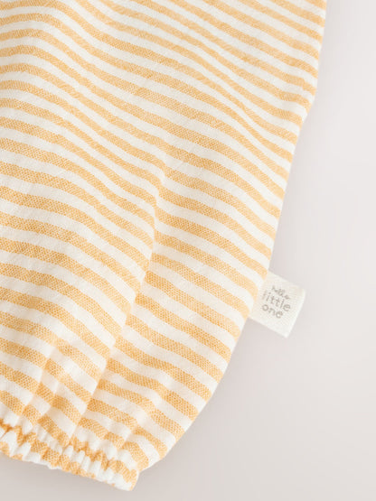 Yellow Little Chick Baby Woven Romper (0mths-3yrs) image 3