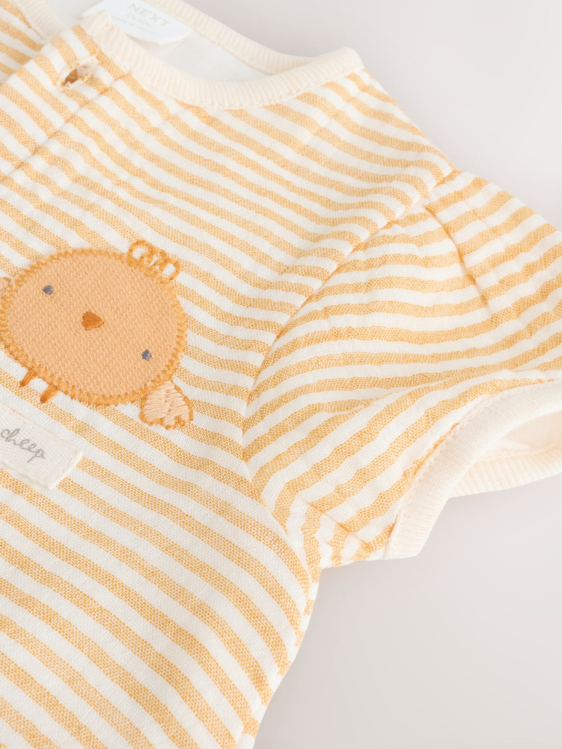 Yellow Little Chick Baby Woven Romper (0mths-3yrs) image 7