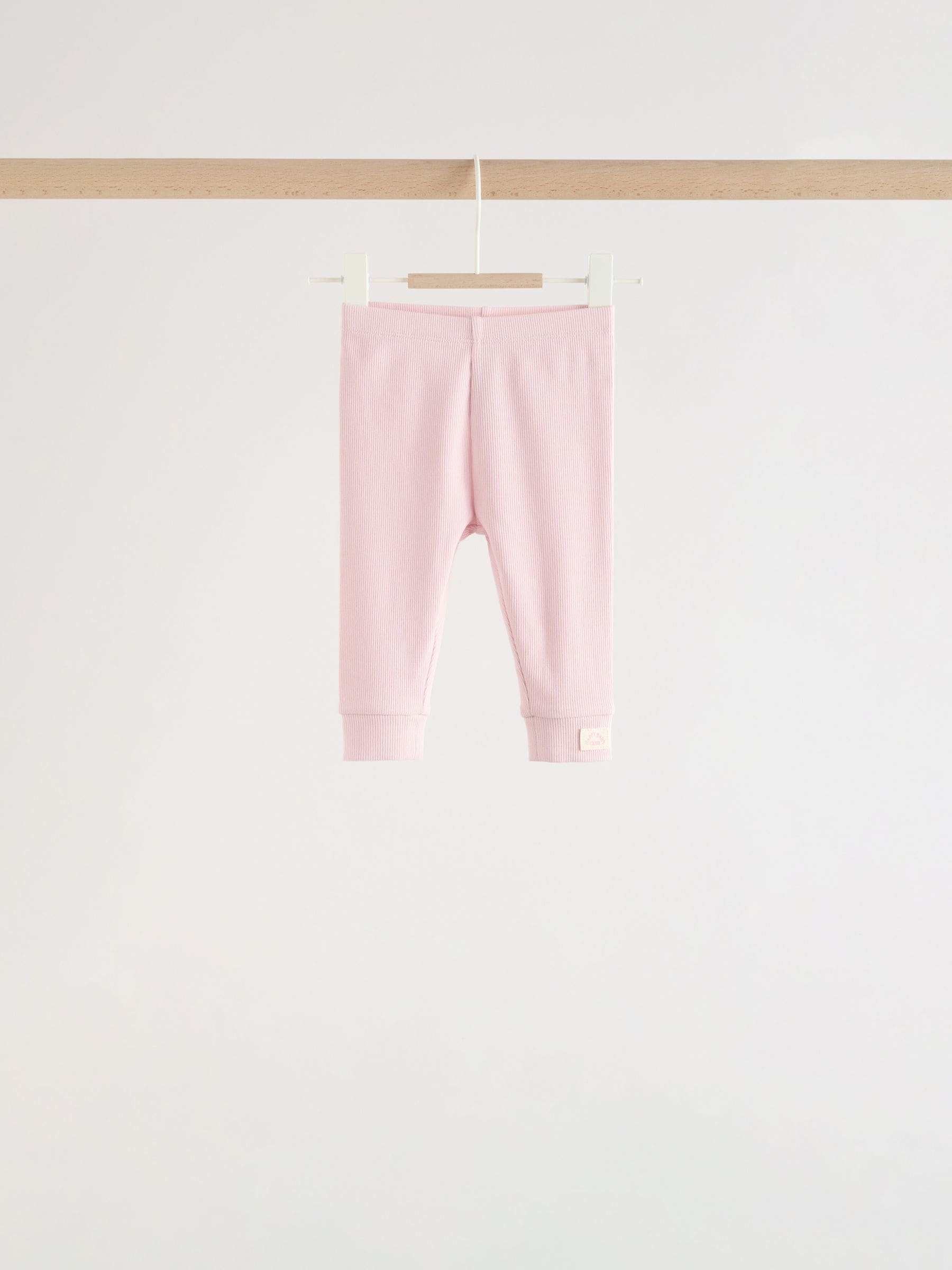 Pink Stripe Long Sleeve Top And Leggings Set 6 Piece (0mths-3yrs) image 4