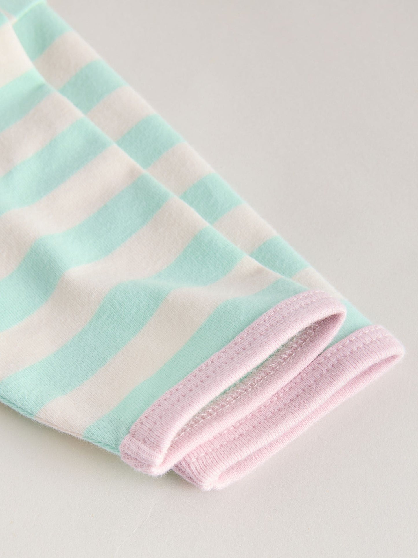 Pink Stripe Long Sleeve Top And Leggings Set 6 Piece (0mths-3yrs) image 5