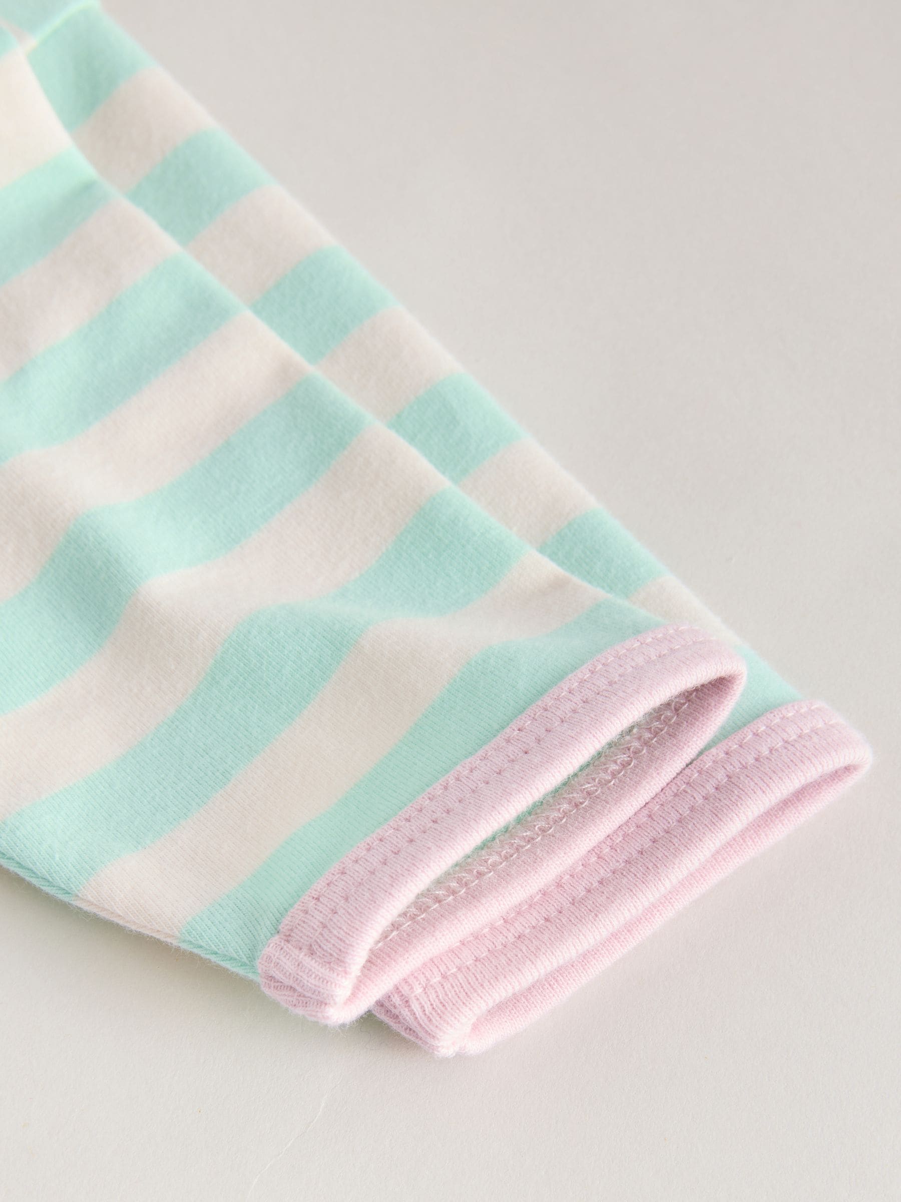 Pink Stripe Long Sleeve Top And Leggings Set 6 Piece (0mths-3yrs) image 5