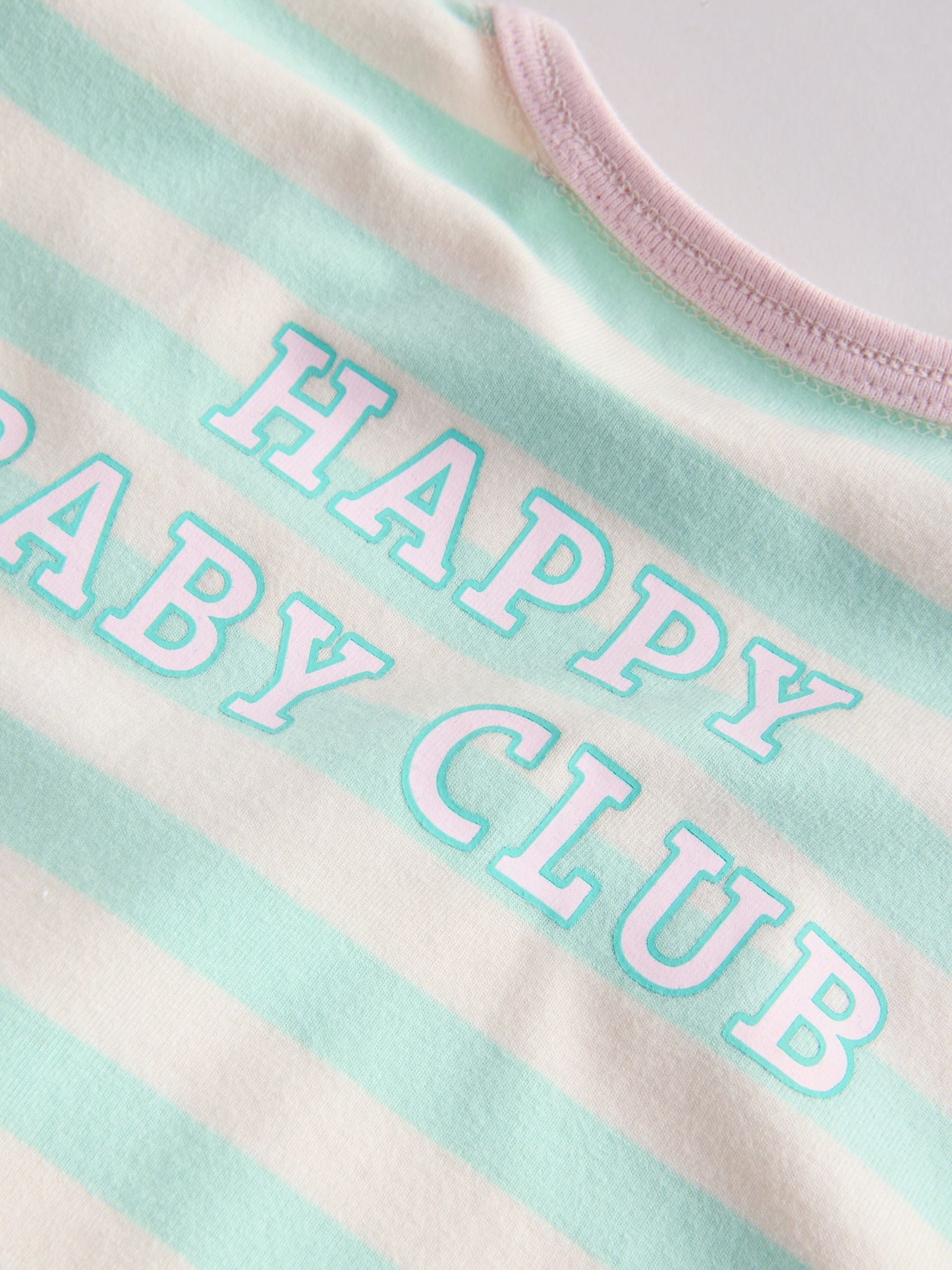 Pink Stripe Long Sleeve Top And Leggings Set 6 Piece (0mths-3yrs) image 8