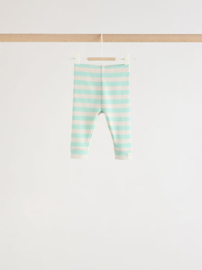 Pink Stripe Long Sleeve Top And Leggings Set 6 Piece (0mths-3yrs) image 5