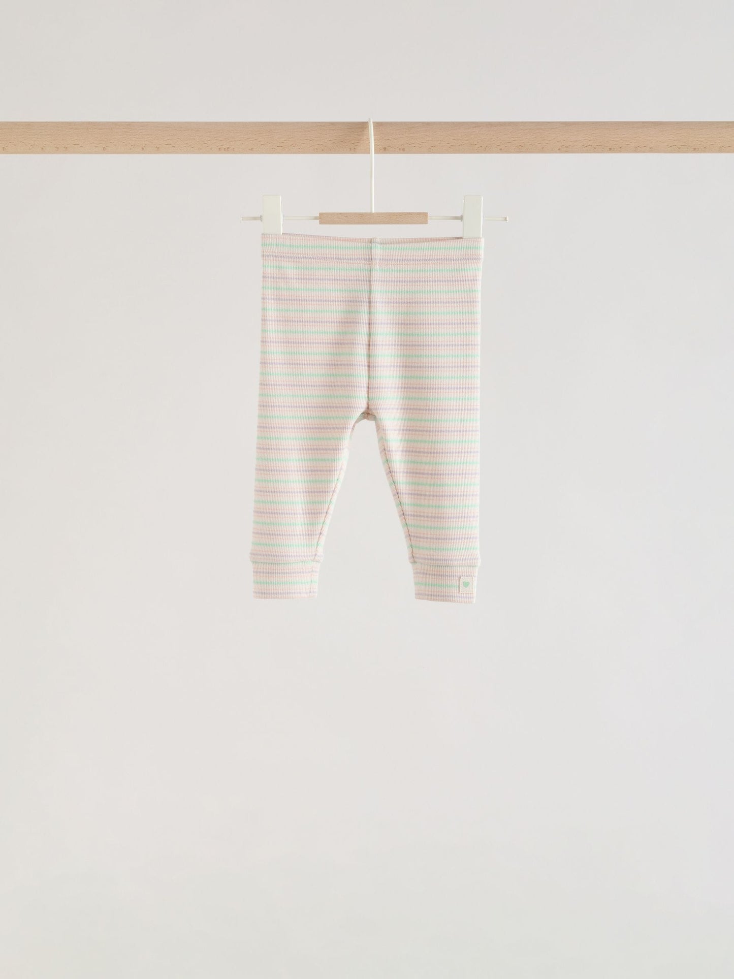Pink Stripe Long Sleeve Top And Leggings Set 6 Piece (0mths-3yrs) image 7