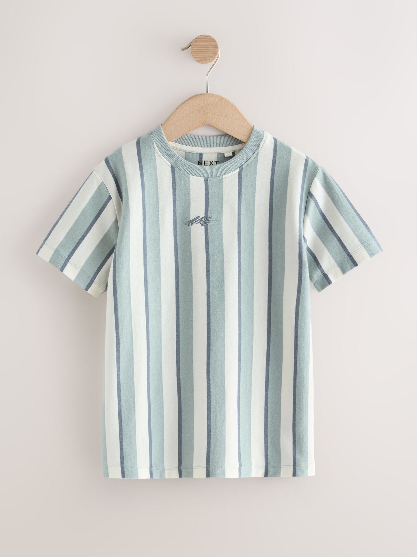 Dsiney Kidz - Mineral Stripe Regular Fit Short Sleeve Graphic Print T-Shirt (3-16yrs) image 5
