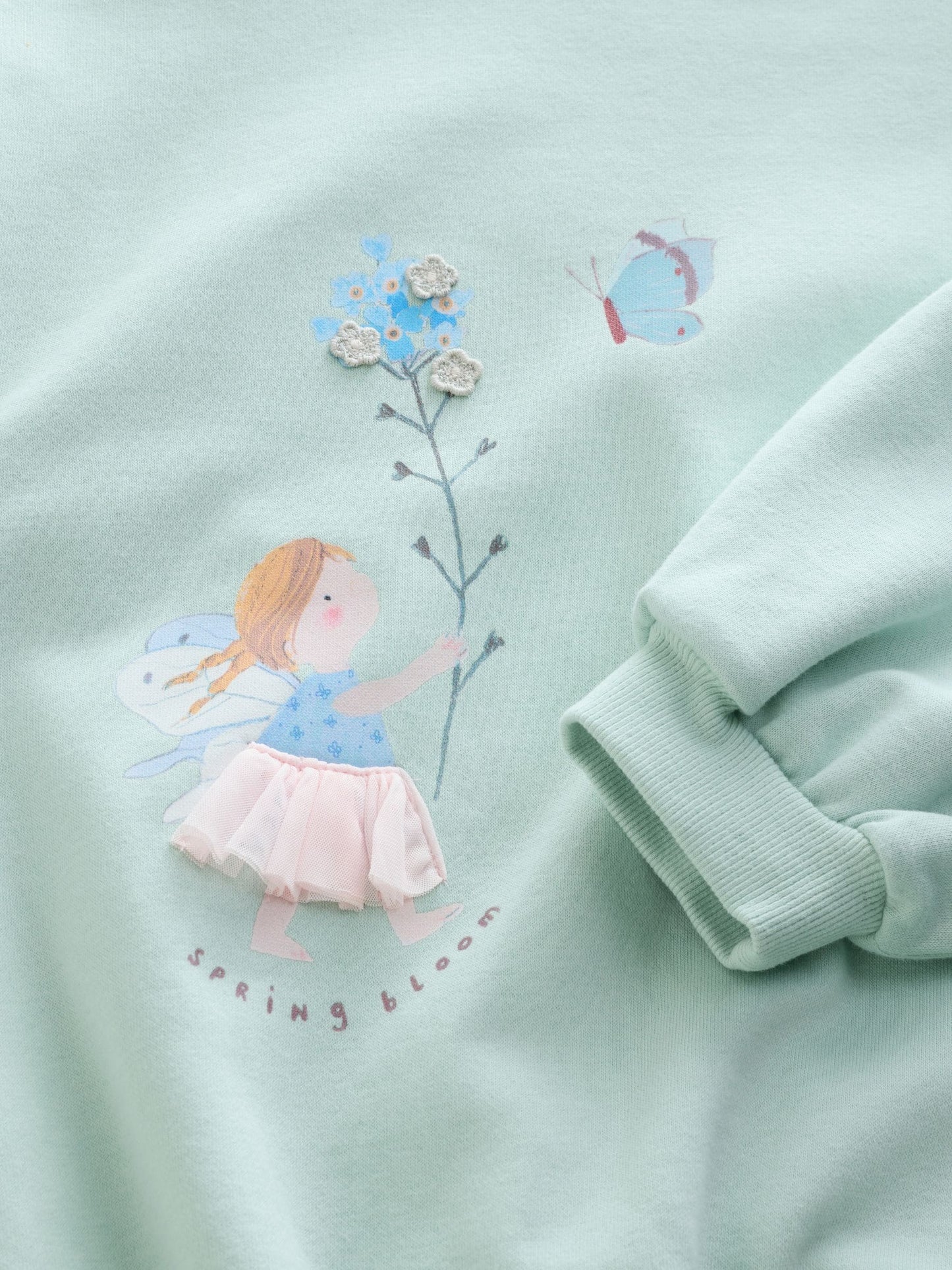 Light Blue Fairy Sweatshirt and Leggings Set (3mths-7yrs) image 8