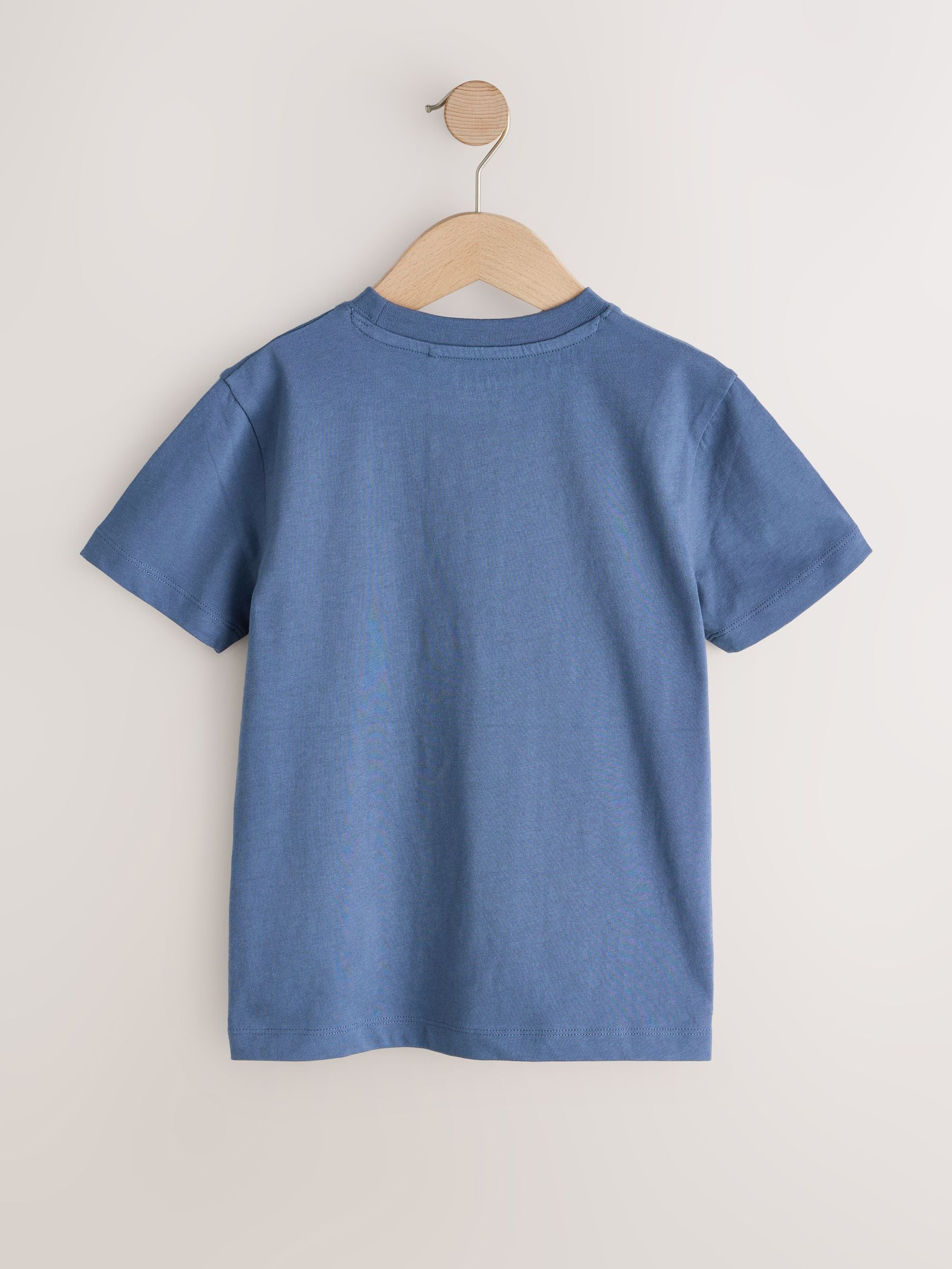 Dsiney Kidz - Mid Blue Regular Fit Short Sleeve T-Shirt (3-16yrs) image 2