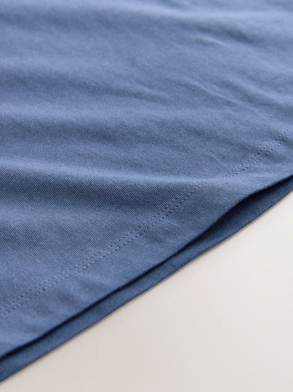 Dsiney Kidz - Mid Blue Regular Fit Short Sleeve T-Shirt (3-16yrs) image 3