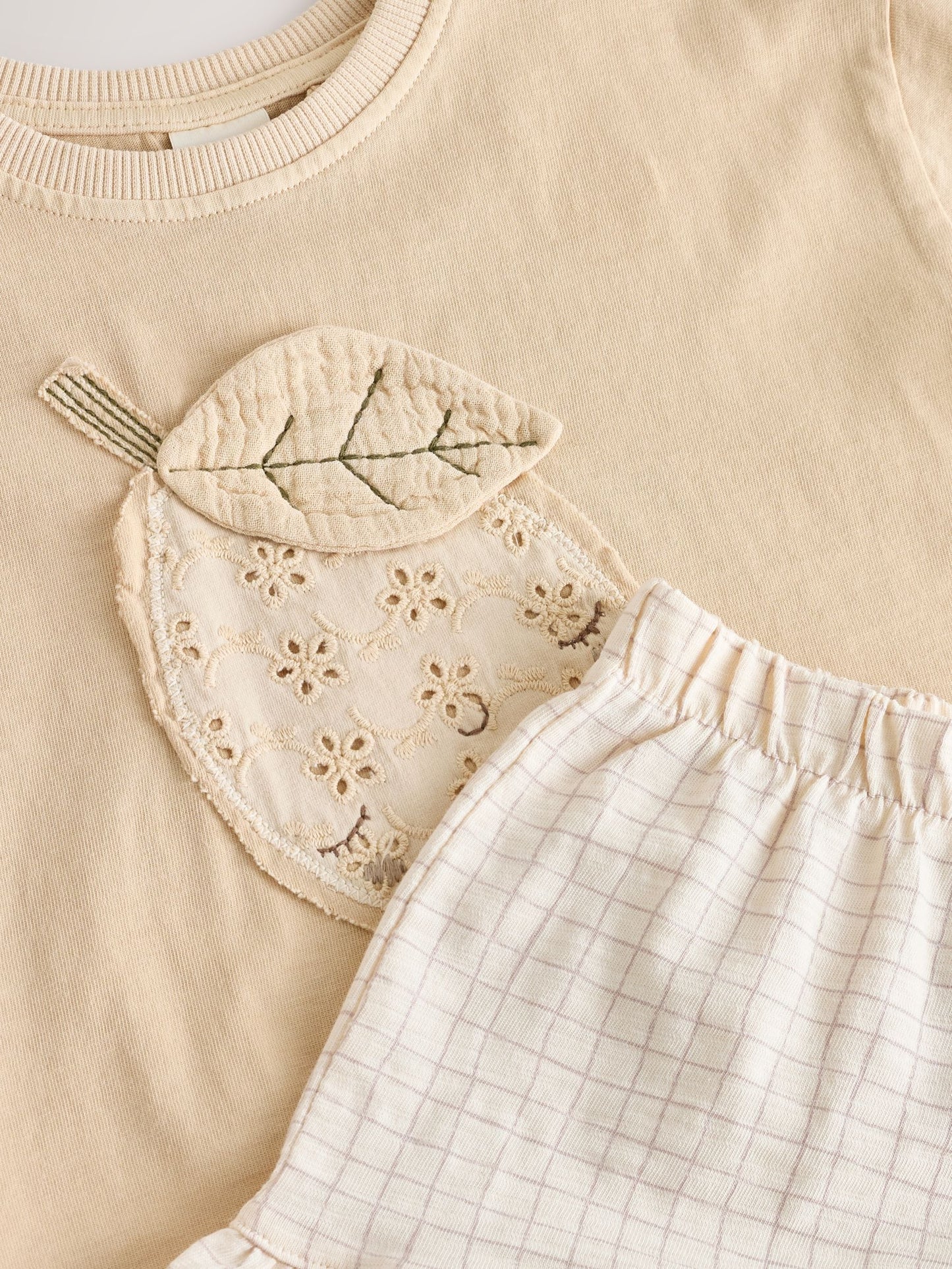 Lemon Yellow Short Sleeve T-Shirt and Shorts Set (3mths-7yrs) image 7