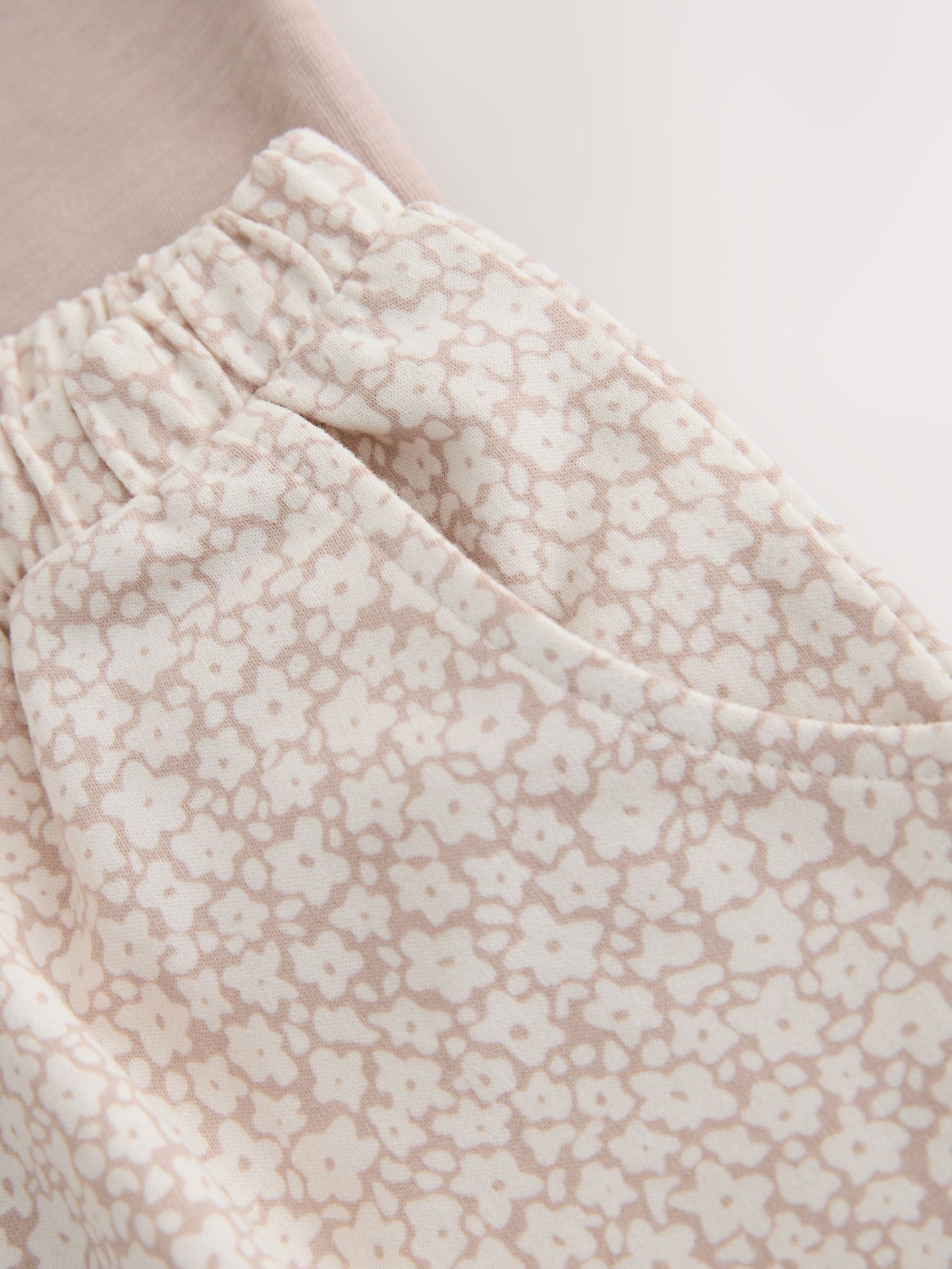 Ecru Flower Girl Short Sleeve Top and Barrel Trousers Set (3mths-7yrs) image 10
