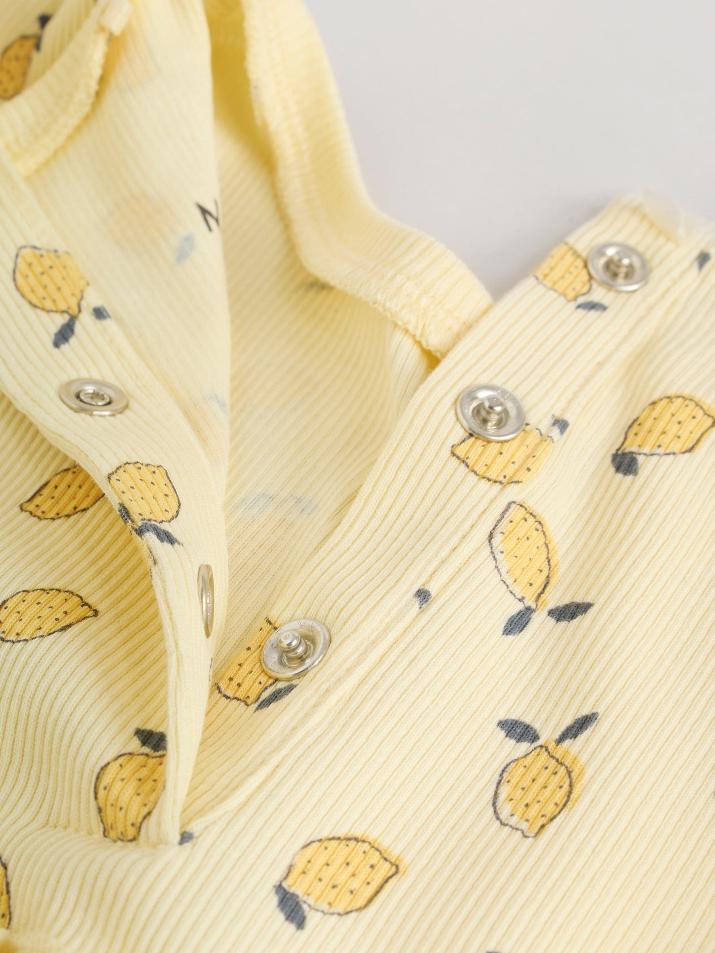 Yellow Lemon Baby Long Sleeve Frill Top And Leggings Set (0mths-2yrs) image 4
