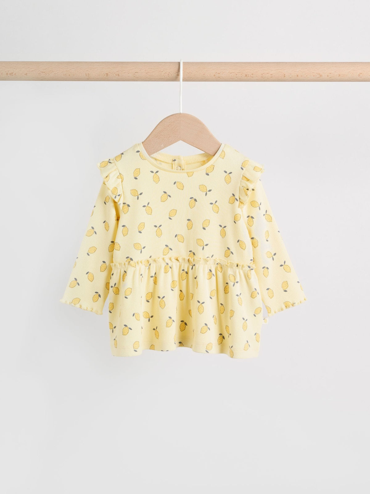 Dsiney Kidz - Yellow Lemon Baby Long Sleeve Frill Top And Leggings Set (0mths-2yrs) image 3