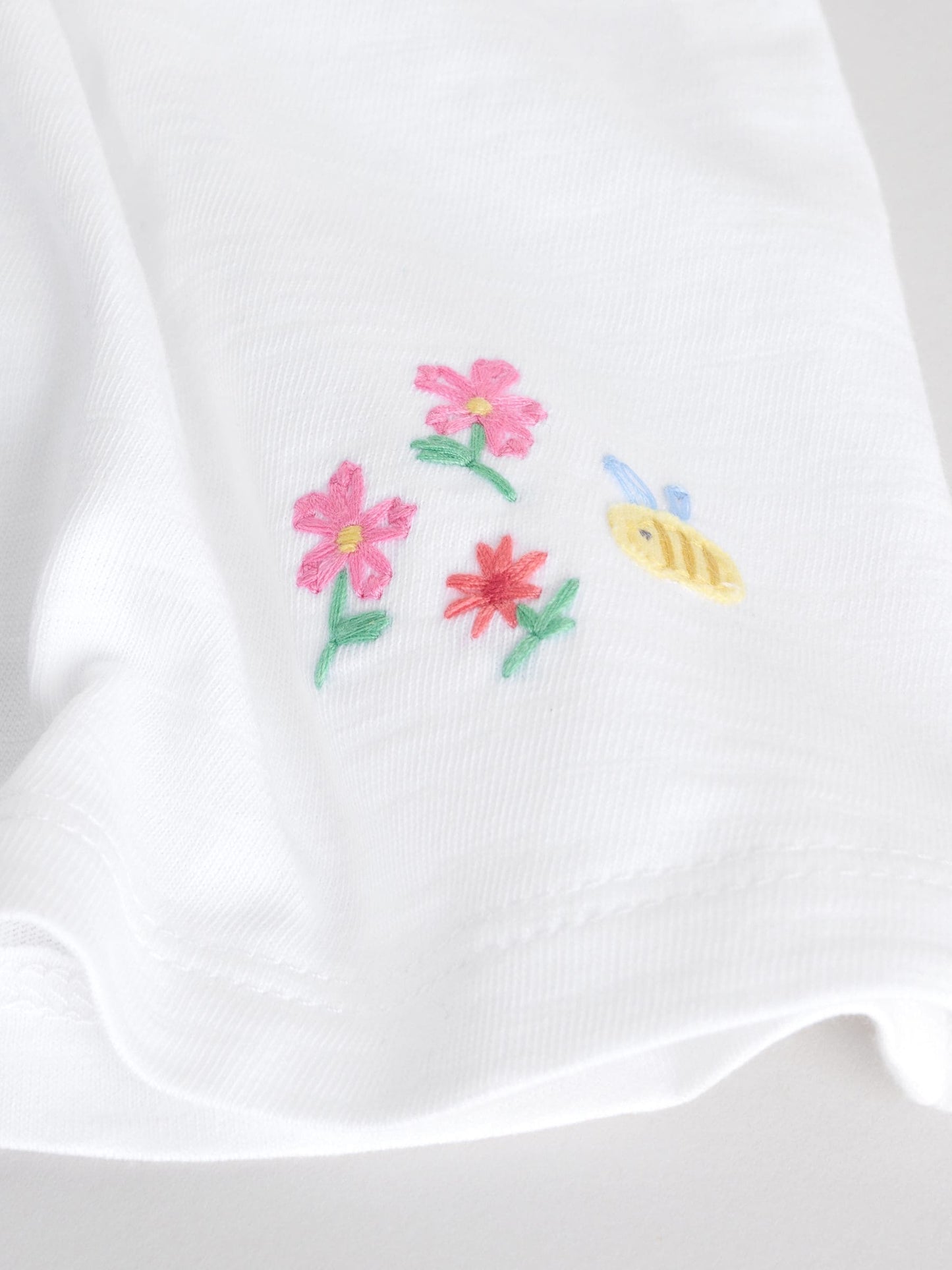 Ecru Fairy Short Sleeve Baby Top and Leggings 2 Piece Set (0mths-2yrs) image 7