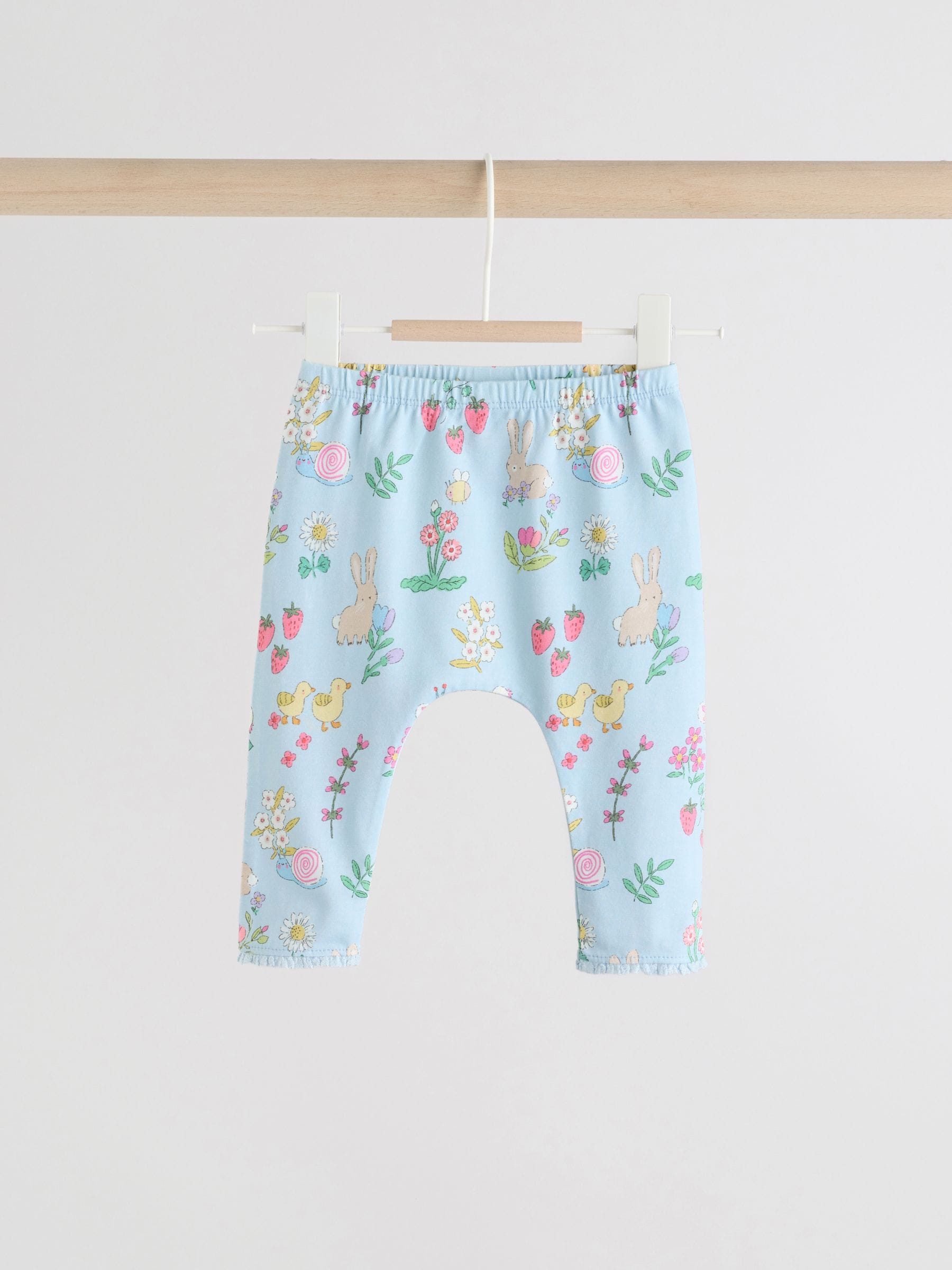 Ecru Fairy Short Sleeve Baby Top and Leggings 2 Piece Set (0mths-2yrs) image 8