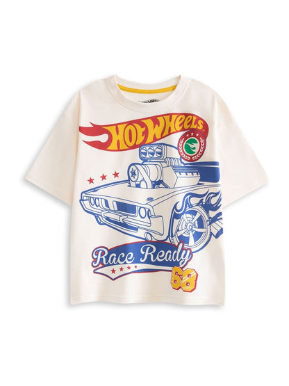 Dsiney Kidz - Vanilla Underground Green Boys 100% Cotton Hot Wheels Short Sleeve Short Leg Pyjamas Set Pack of 2 image 3