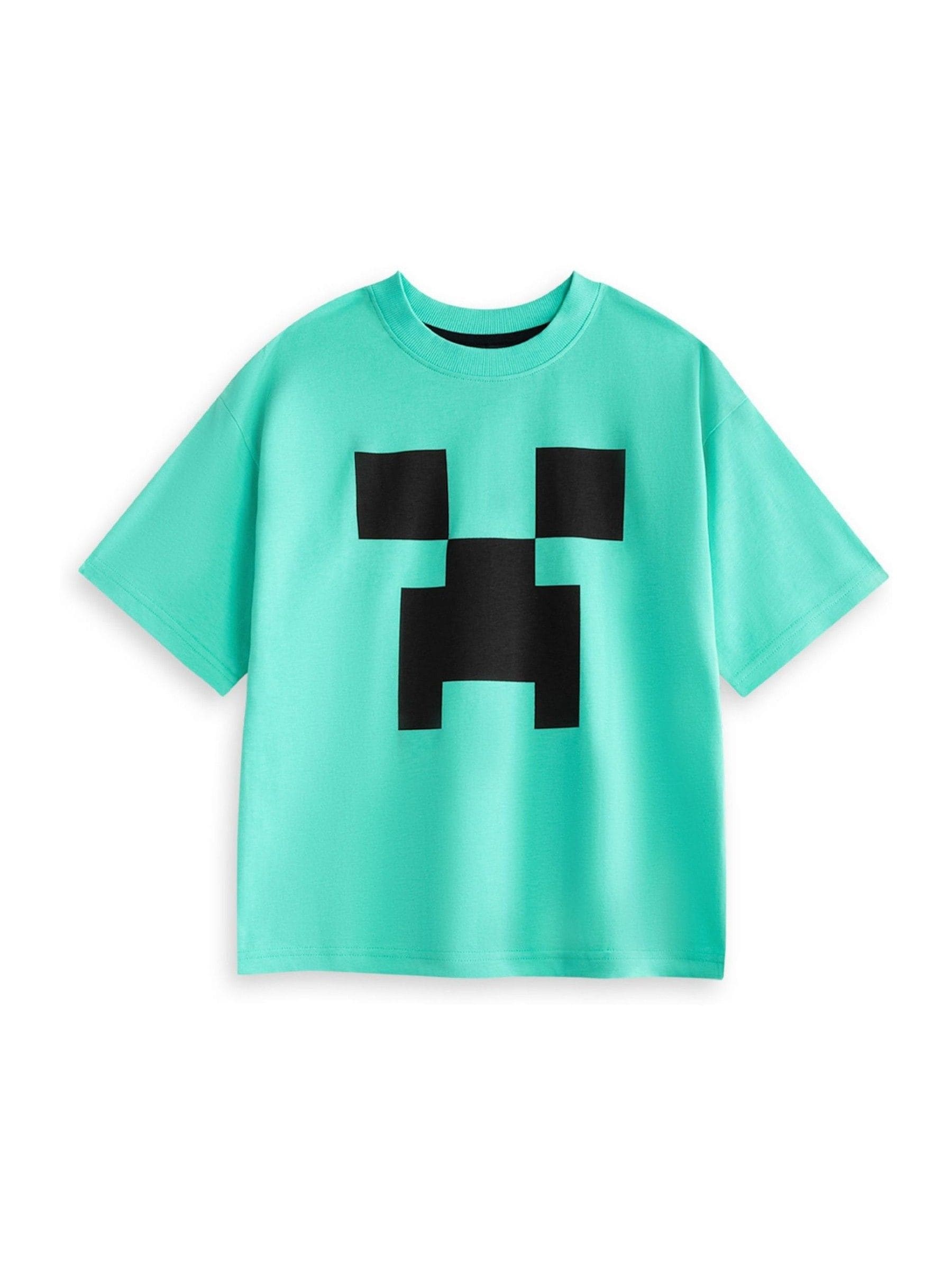 Dsiney Kidz - Vanilla Underground Blue Minecraft Short Sleeve Short Leg Pyjamas Set 2 Pack image 3