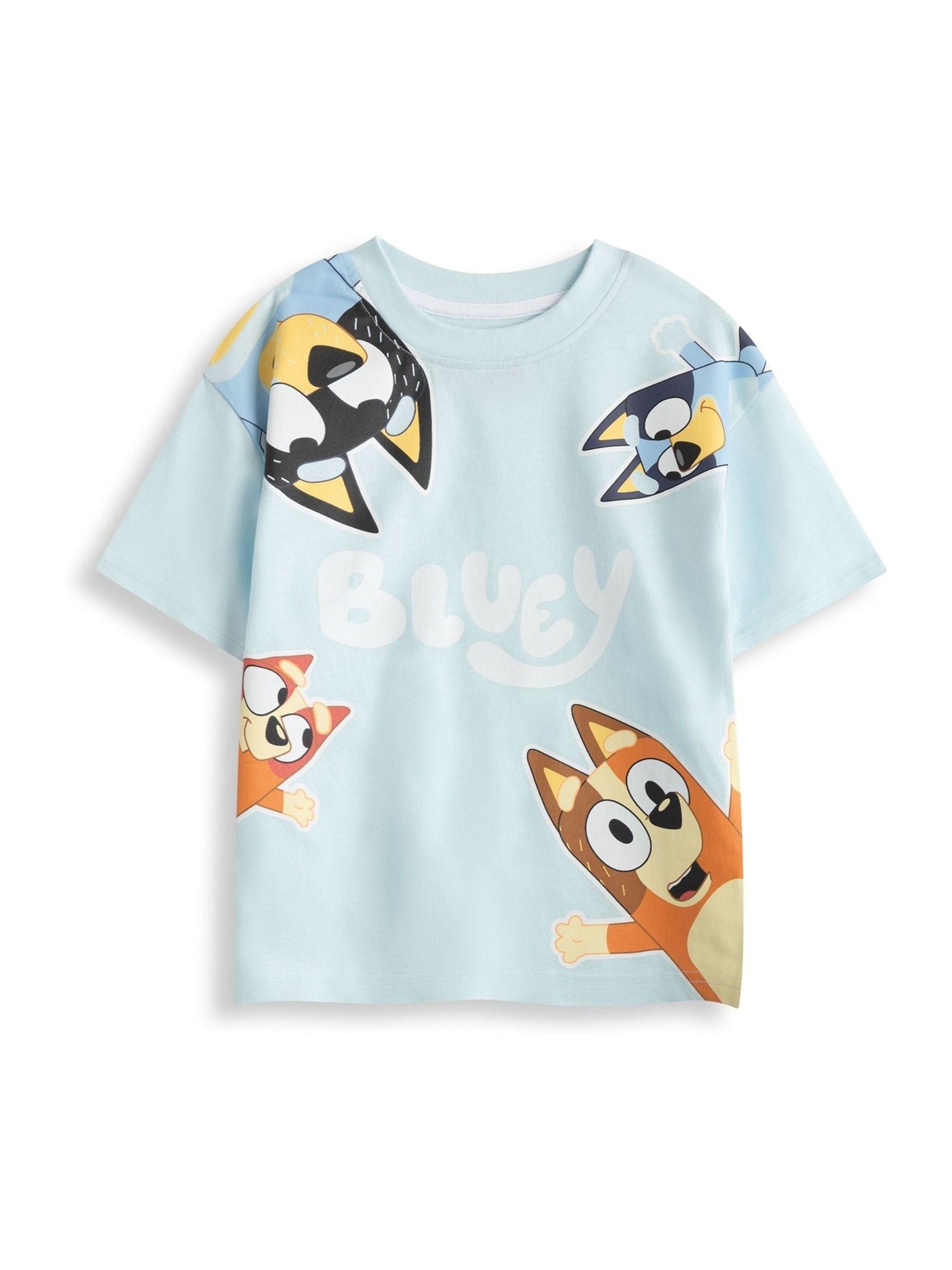 Dsiney Kidz - Vanilla Underground Blue Paw Patrol Multicoloured Multi Character Multi-Pack of 2 Short Sleeve Short Leg Pyjama Set image 5
