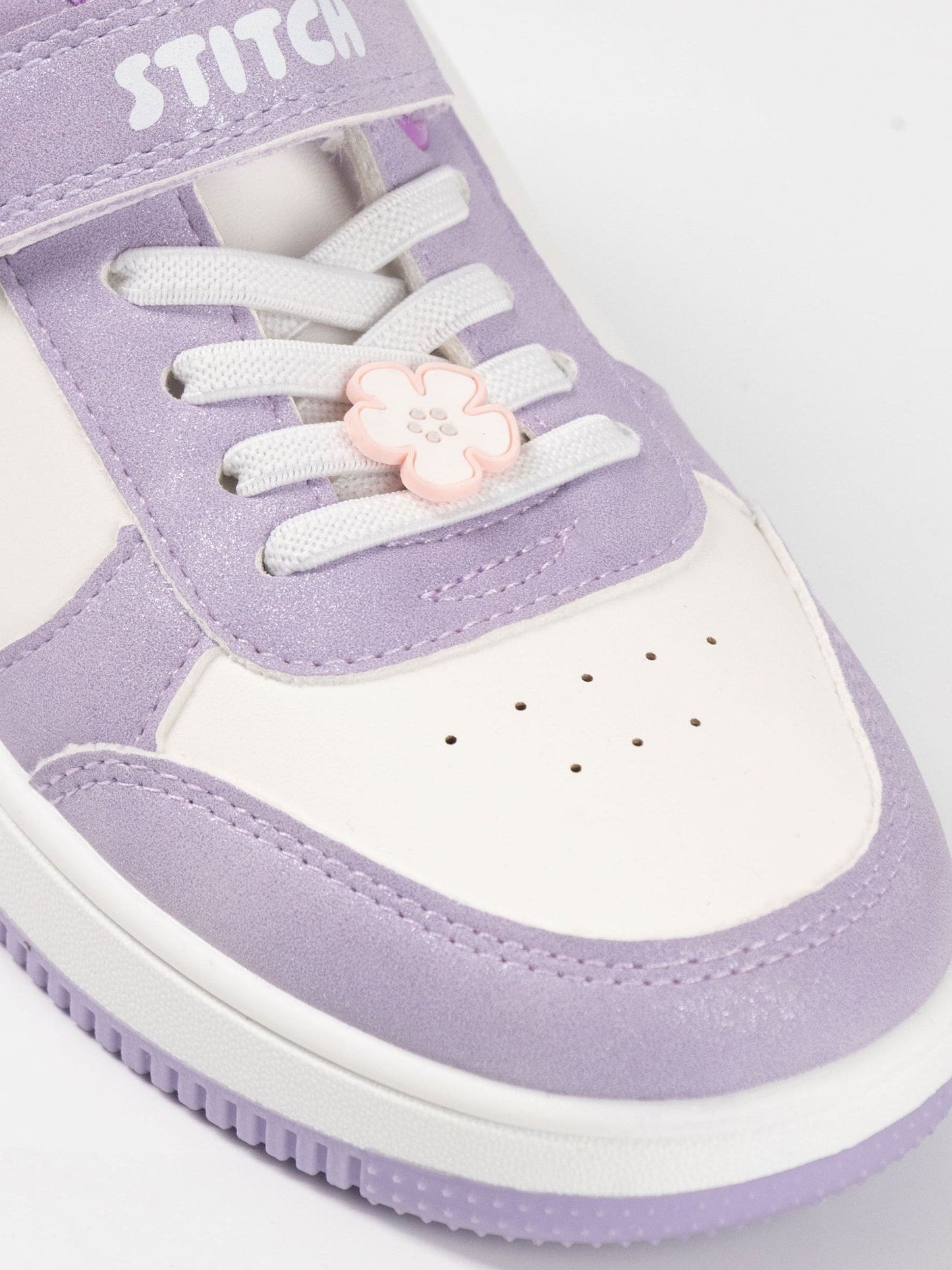 Vanilla Underground Purple Disney Lilo & Stitch Multicoloured Touch Fastening Trainers image 3