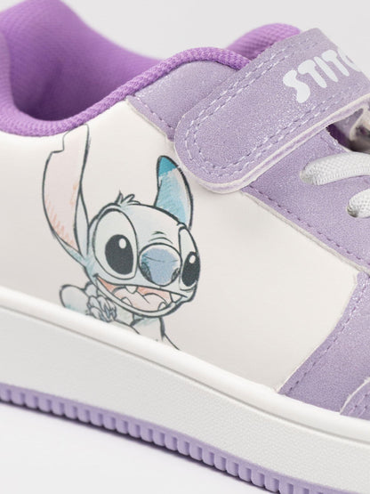 Vanilla Underground Purple Disney Lilo & Stitch Multicoloured Touch Fastening Trainers image 4