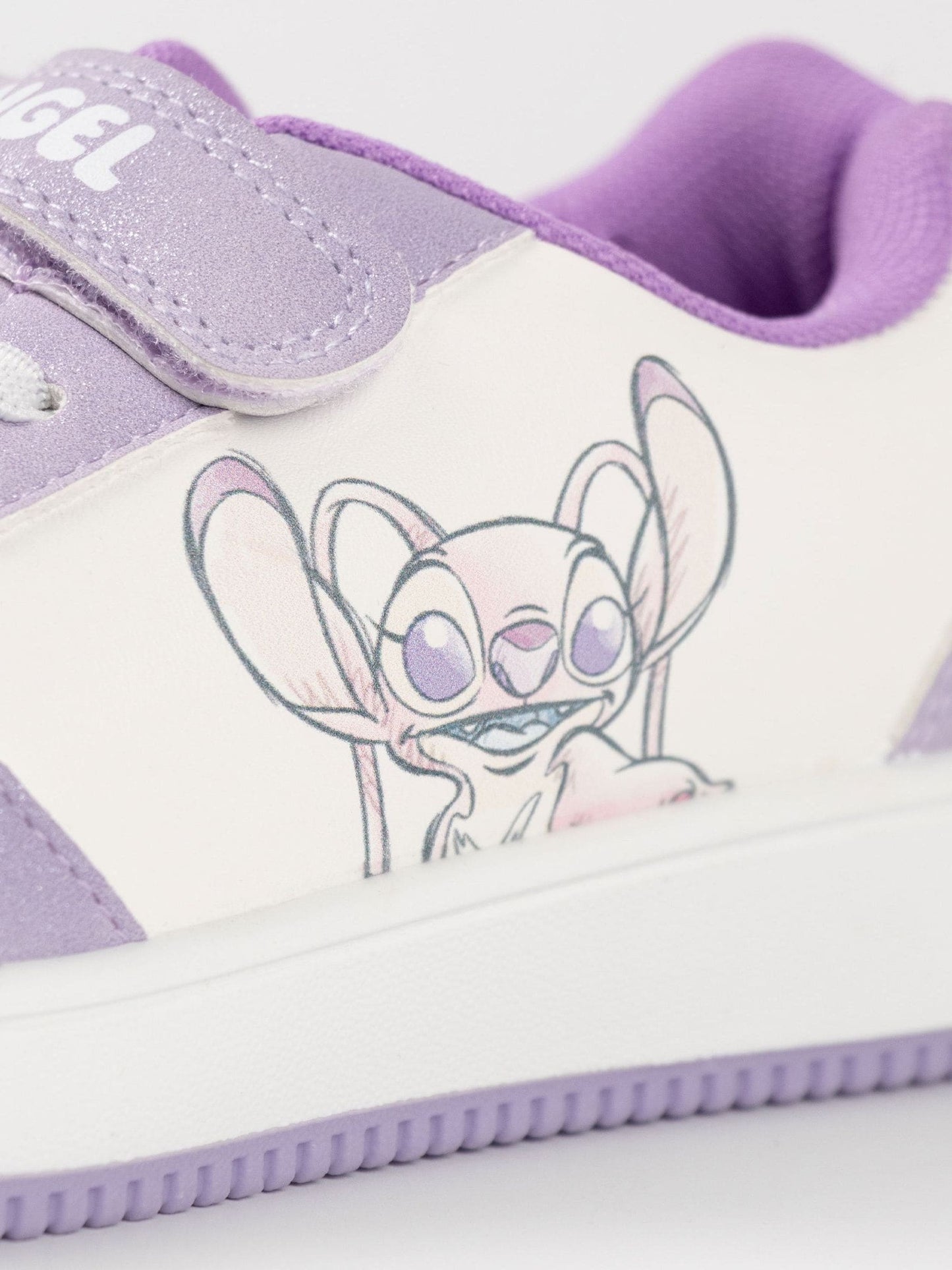 Vanilla Underground Purple Disney Lilo & Stitch Multicoloured Touch Fastening Trainers image 6