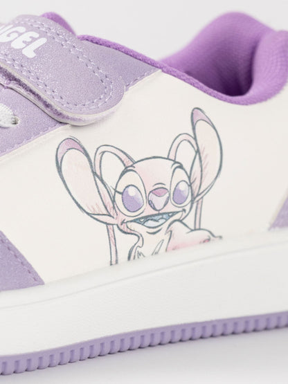 Vanilla Underground Purple Disney Lilo & Stitch Multicoloured Touch Fastening Trainers image 6