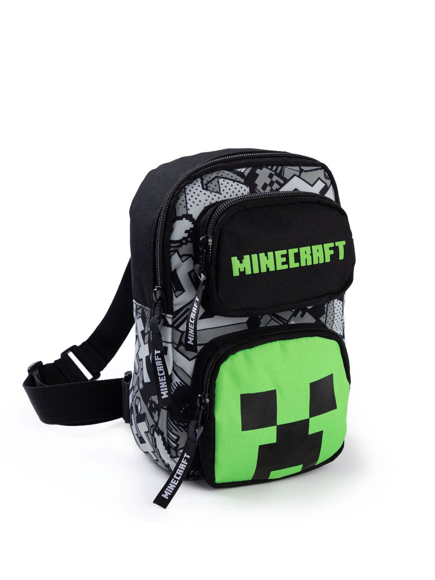 Vanilla Underground Black Minecraft Multicoloured Body Bag image 1