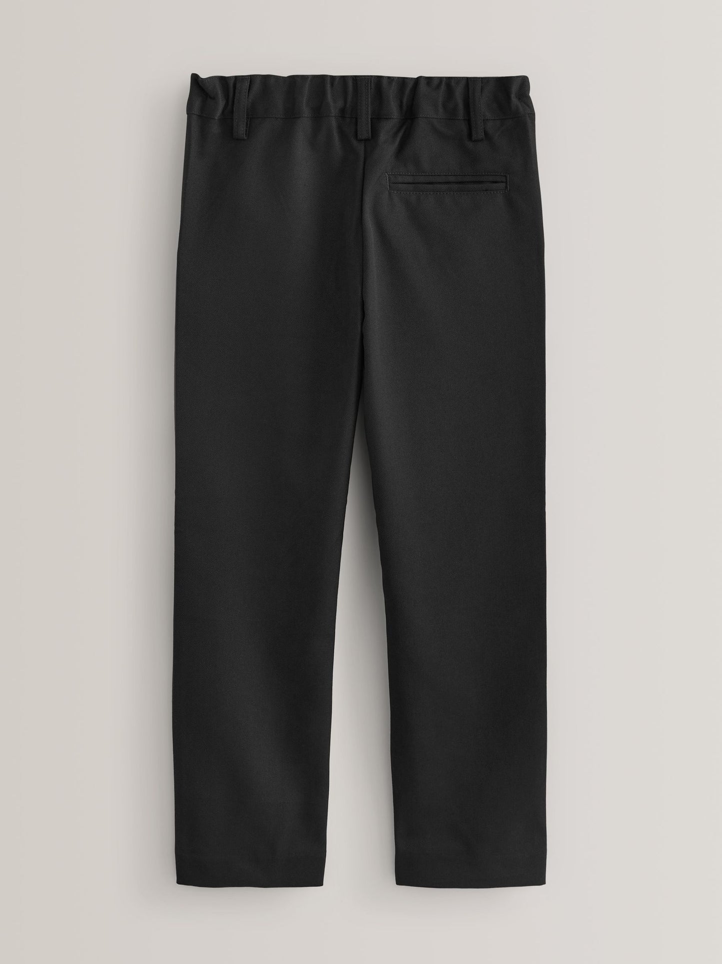 Dsiney Kidz - Black Straight Leg School Trousers 2 Pack (3-17yrs) image 3