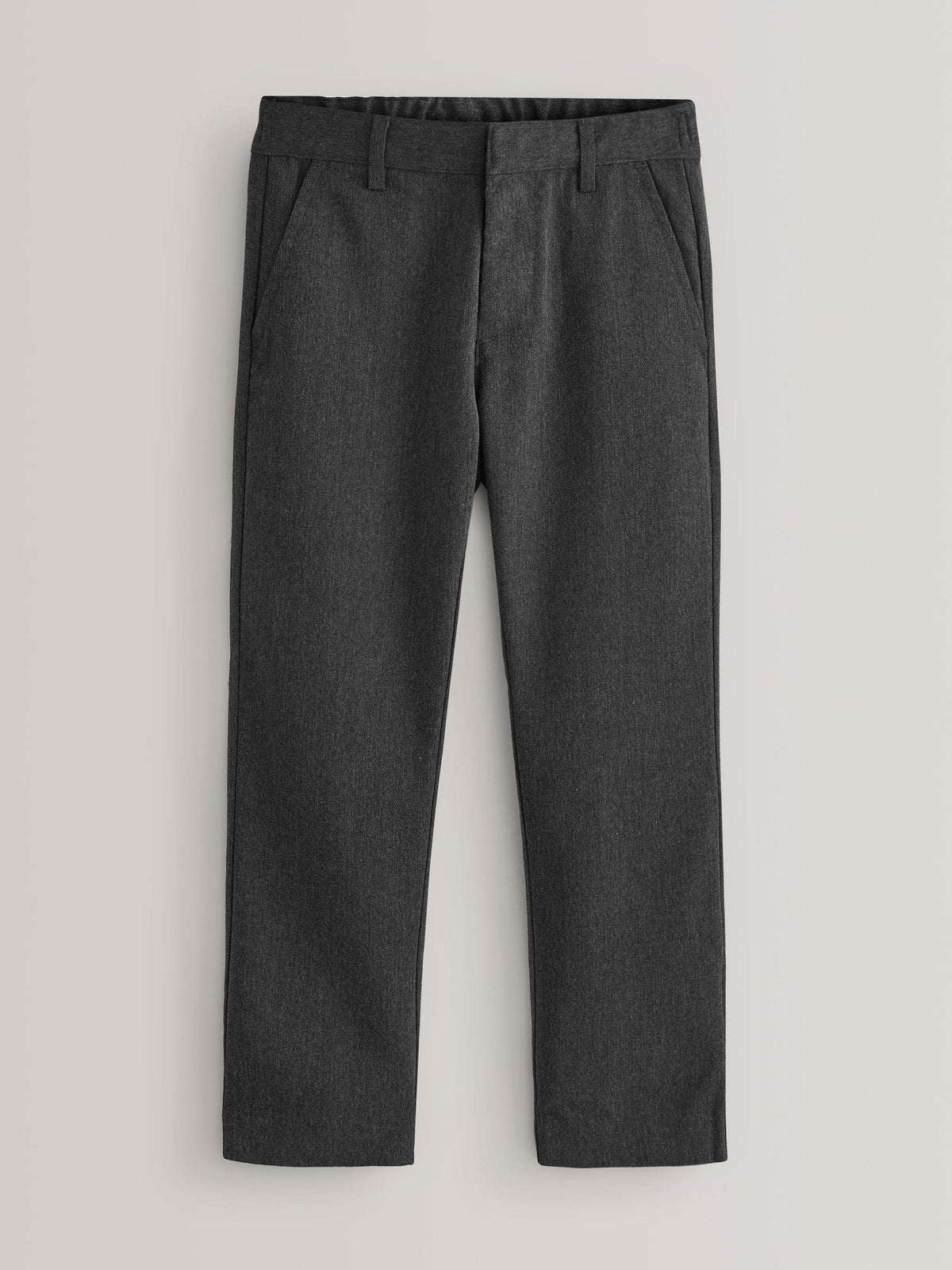 Dsiney Kidz - Grey Straight Leg School Trousers 2 Pack (3-17yrs) image 2