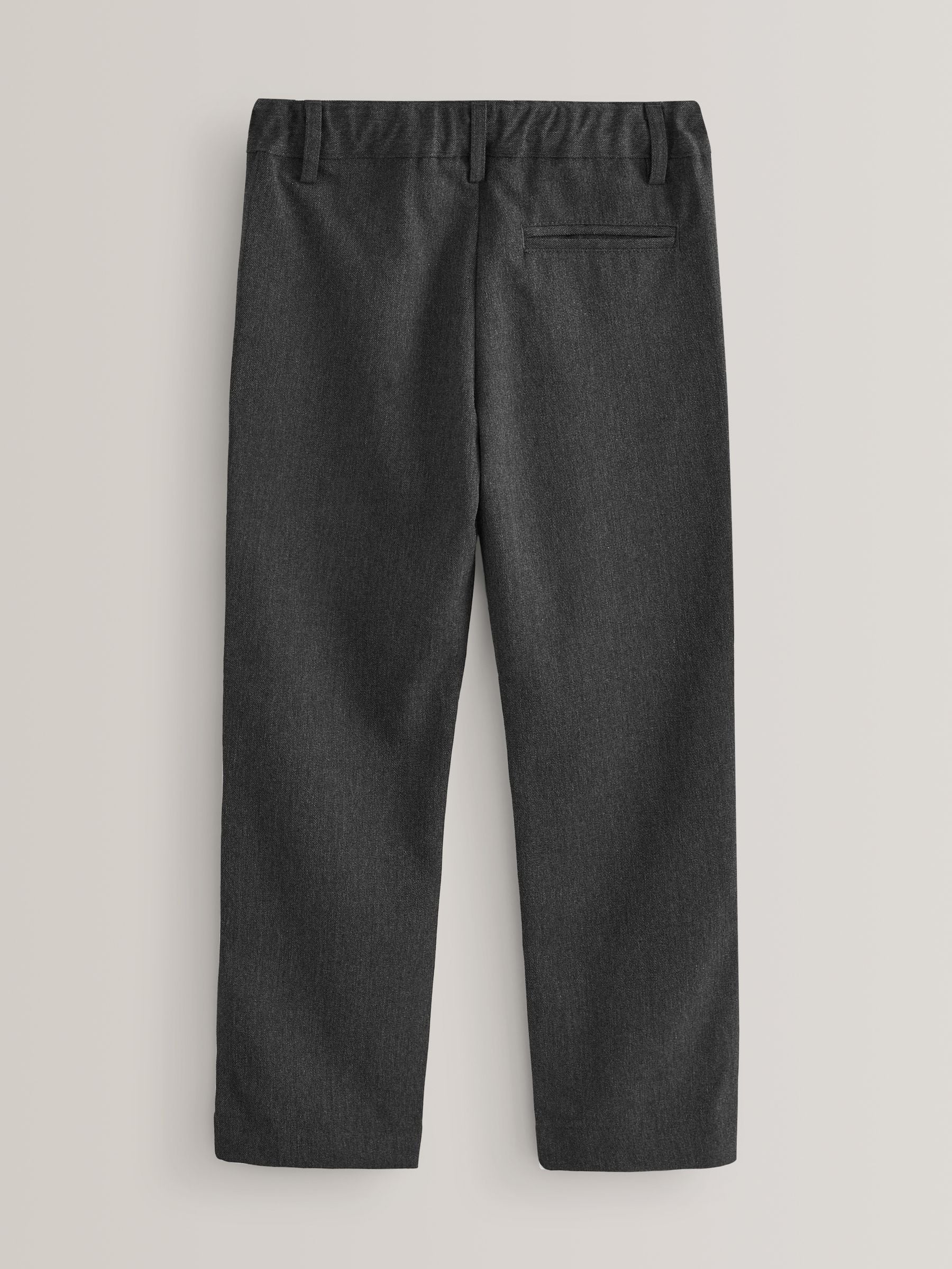 Dsiney Kidz - Grey Straight Leg School Trousers 2 Pack (3-17yrs) image 3