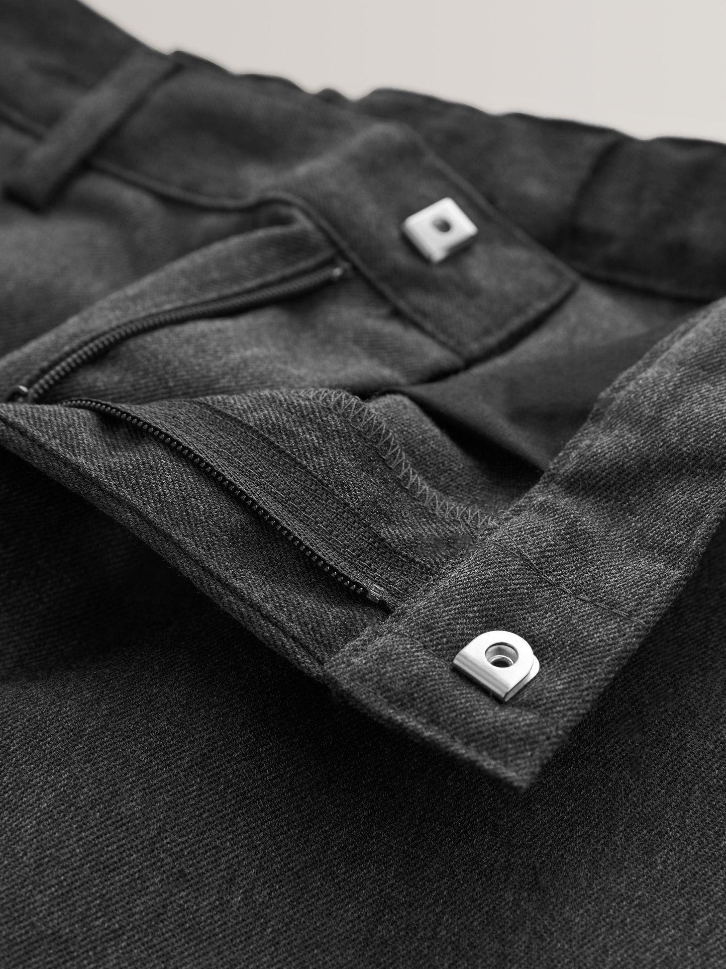 Dsiney Kidz - Grey Straight Leg School Trousers 2 Pack (3-17yrs) image 8