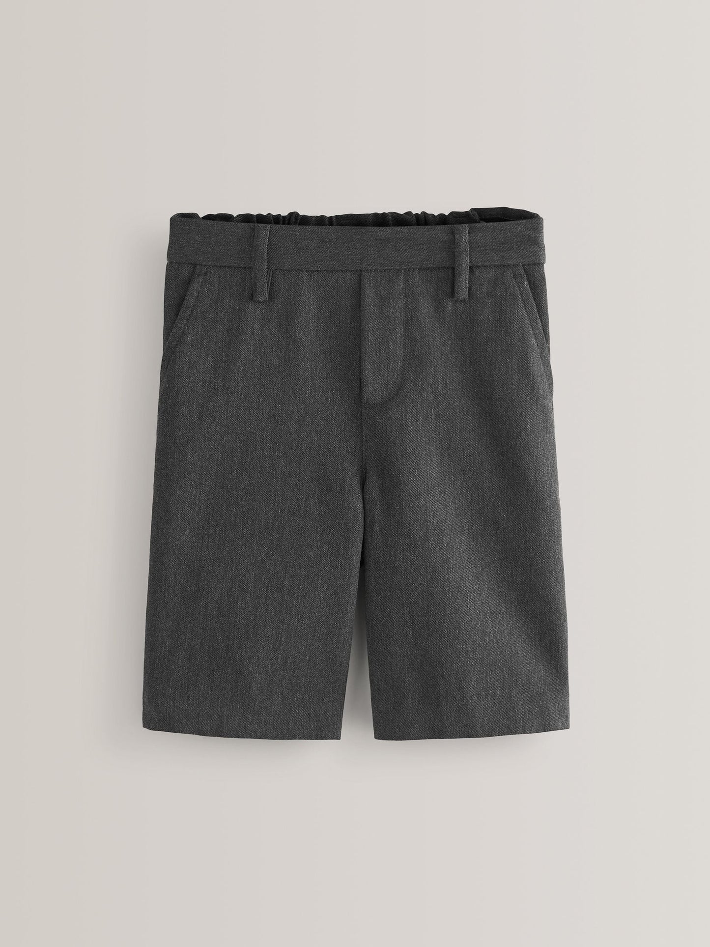Dsiney Kidz - Grey 2 Pack Flat Front School Shorts (3-14yrs) image 2