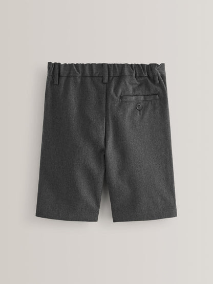 Dsiney Kidz - Grey 2 Pack Flat Front School Shorts (3-14yrs) image 3