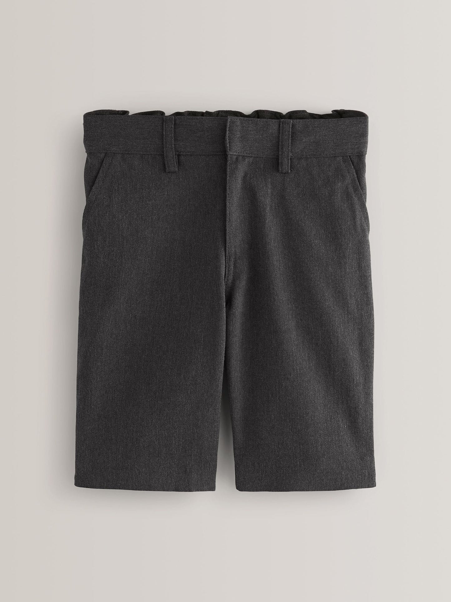 Dsiney Kidz - Grey 2 Pack Flat Front School Shorts (3-14yrs) image 2