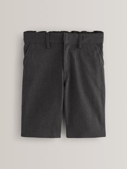 Dsiney Kidz - Grey 2 Pack Flat Front School Shorts (3-14yrs) image 2